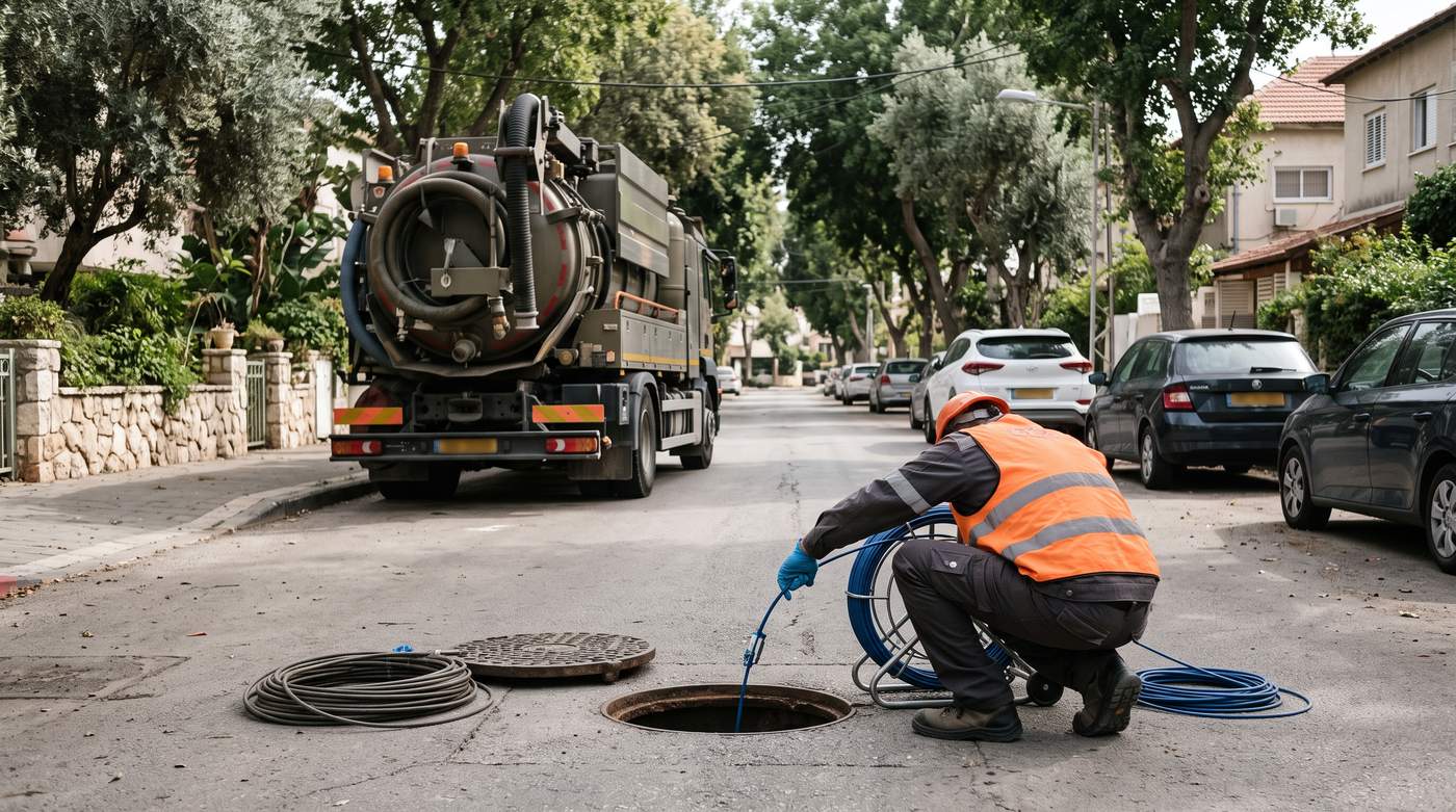 ביובית בכפר סבא