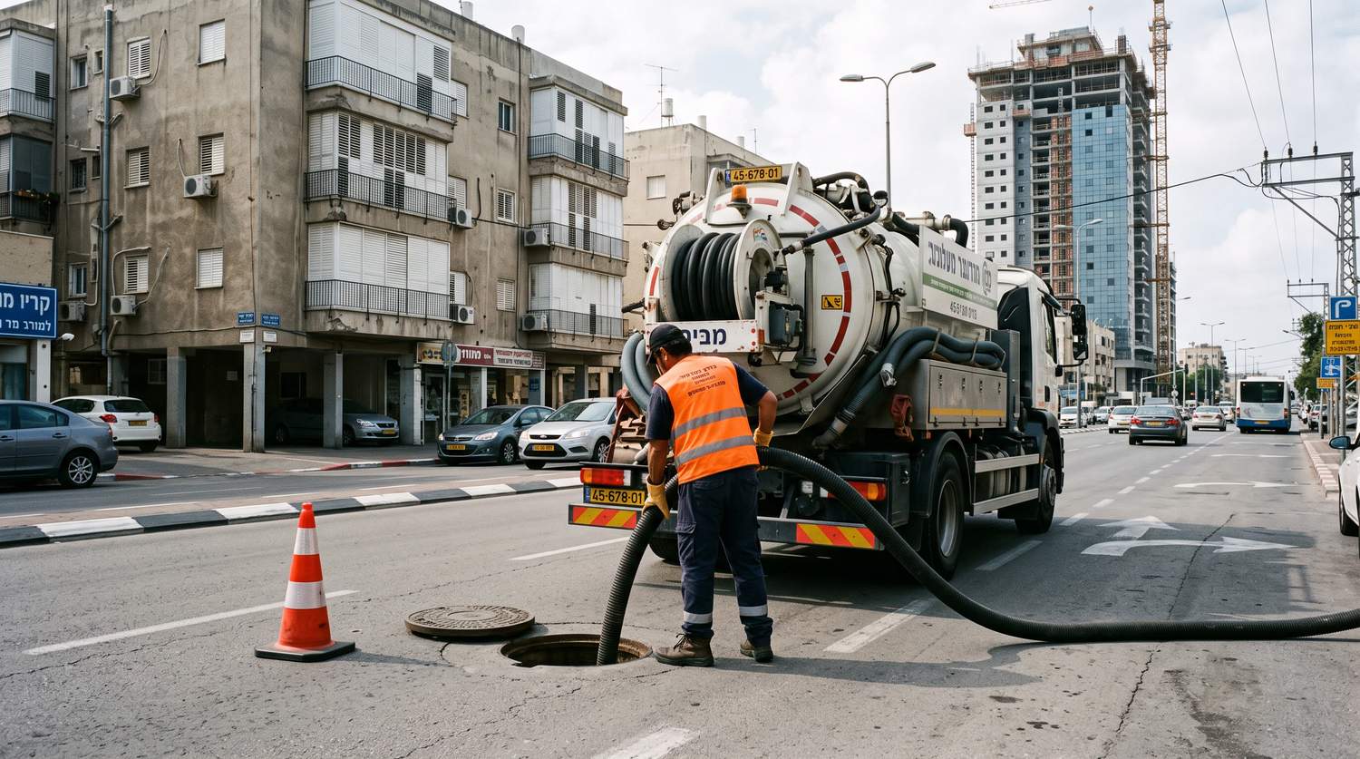 ביובית בפתח תקווה